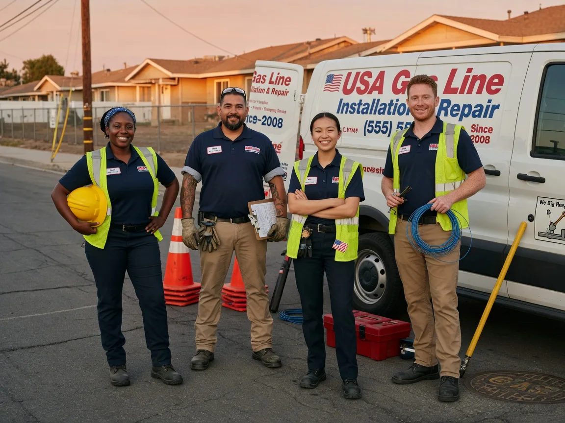 Gas Line Installation company in Morrisville, NC